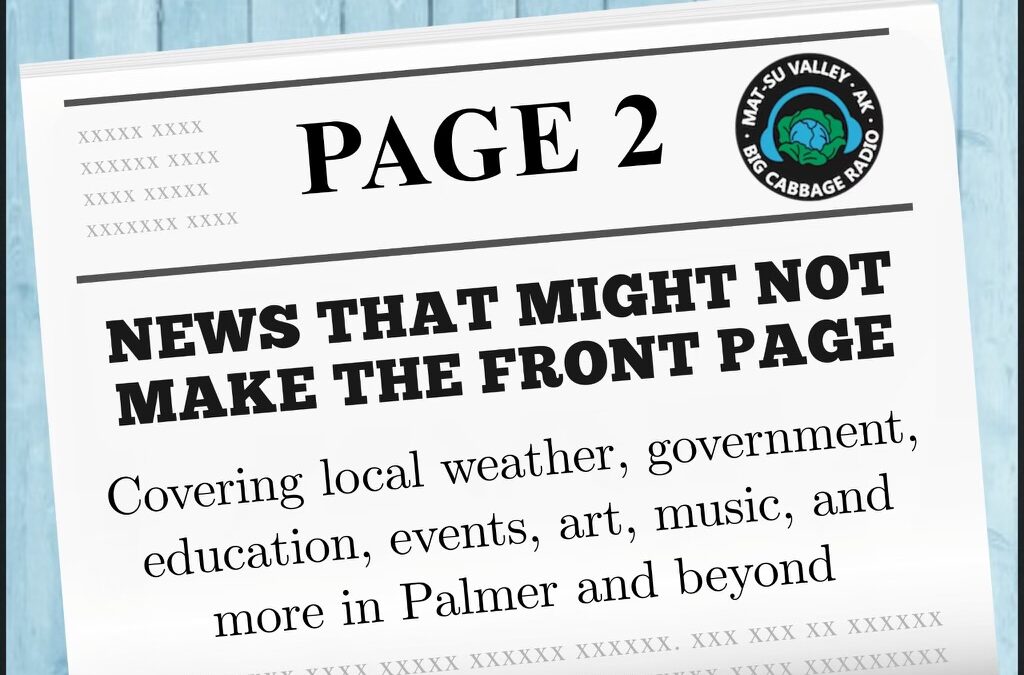 Page 2 Thu. March 5, 2026: This Weekend in the Greater Palmer Metroplex