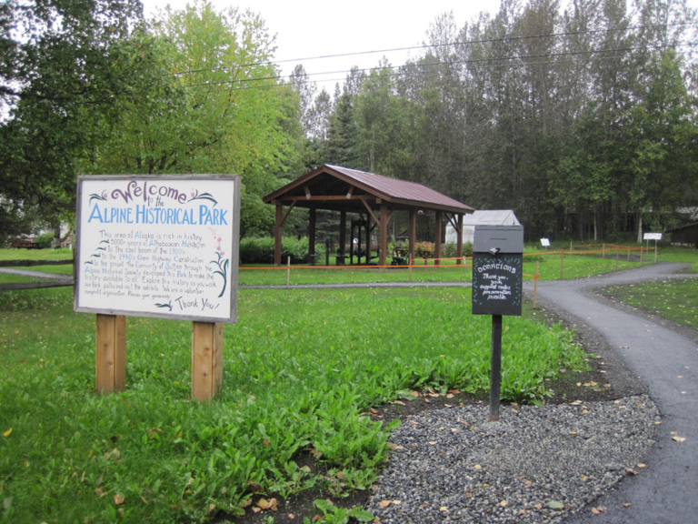 Page 2 Wed. Sept. 9:  The Alpine Historical Park in Sutton