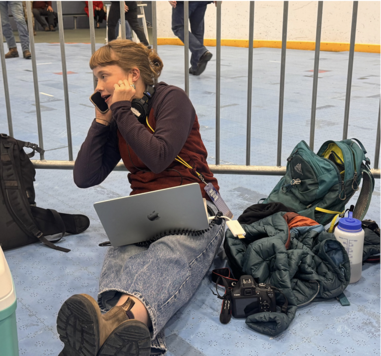 Page 2 Fri. Oct. 16: Inside the Press Pen at the Trump Rally